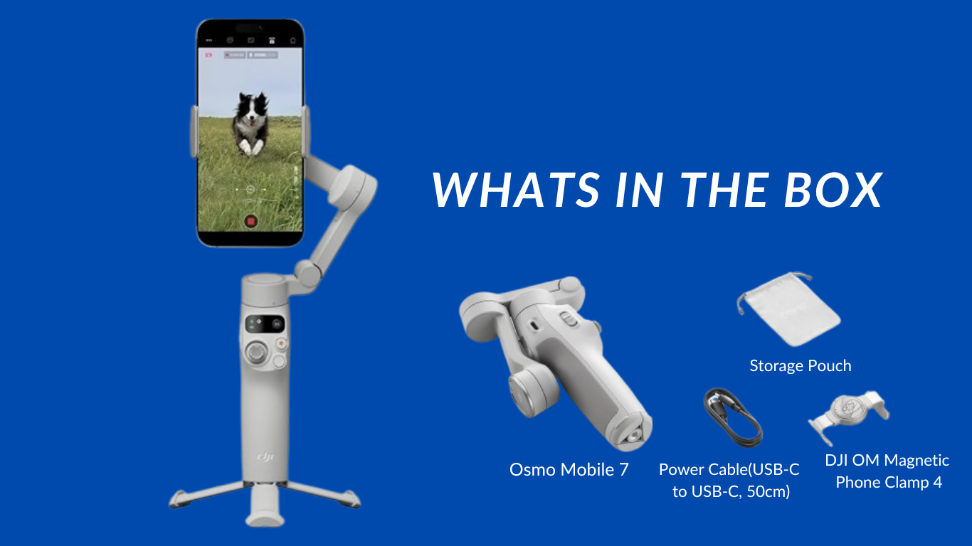 DJI Osmo Mobile 7 smartphone gimbal stabilizer for iPhone Pro